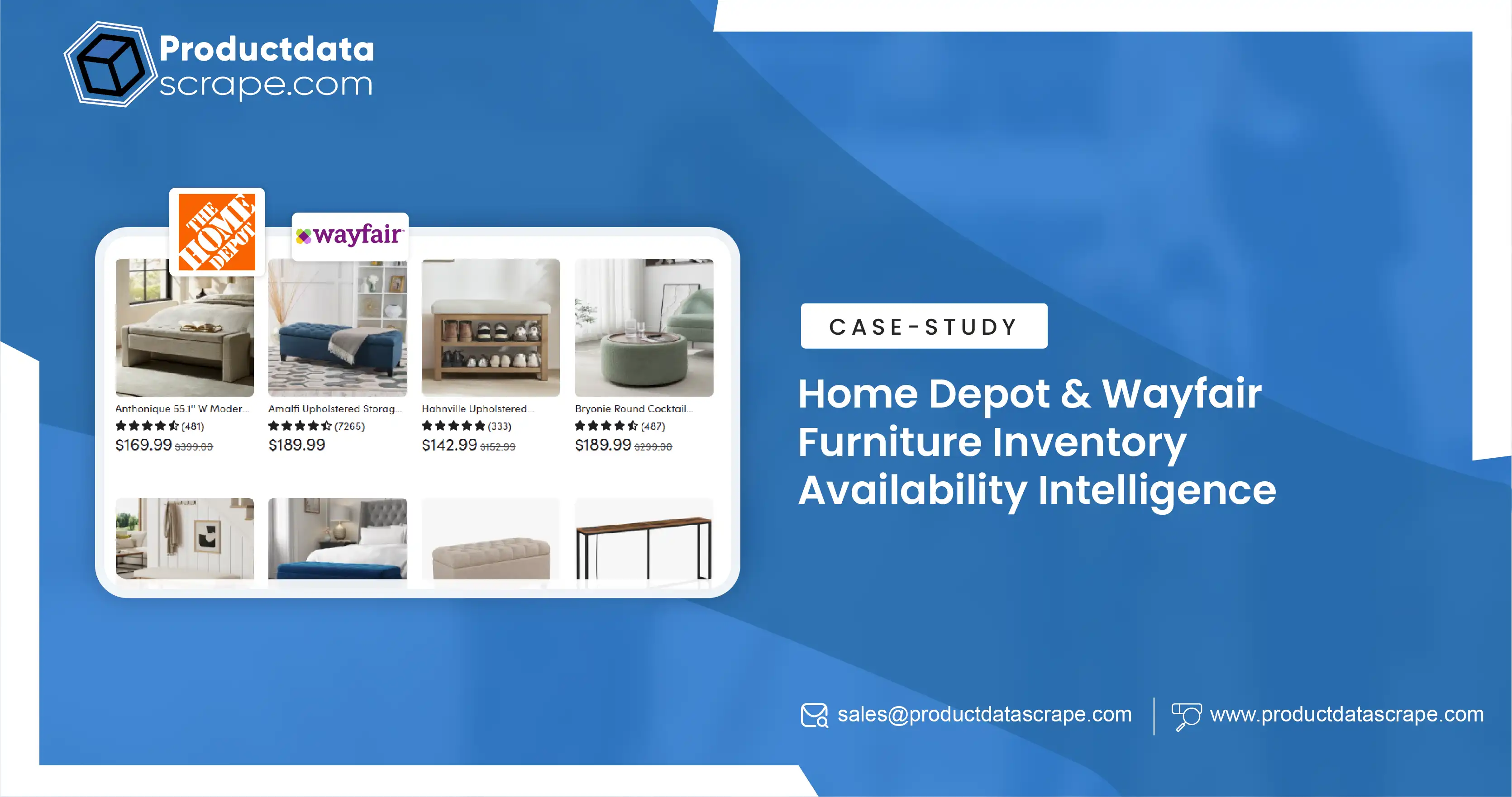 Home Depot & Wayfair Furniture Inventory Availability Intelligence